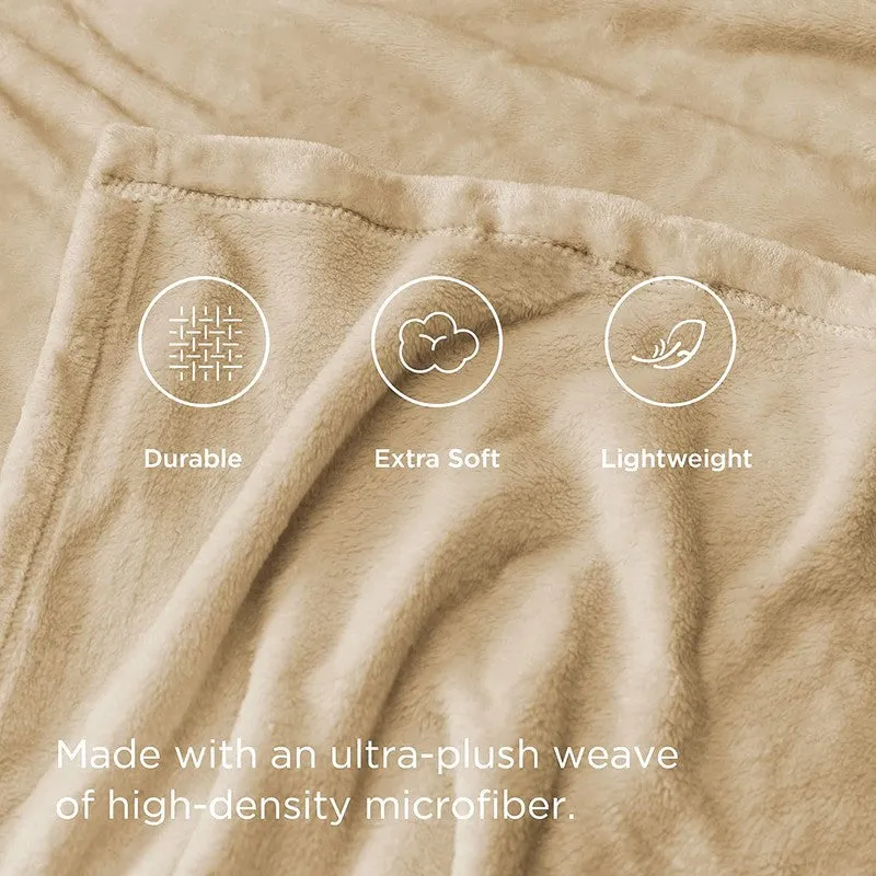 Soft Elite I Blanket(Beige) - 220 GSM media 7