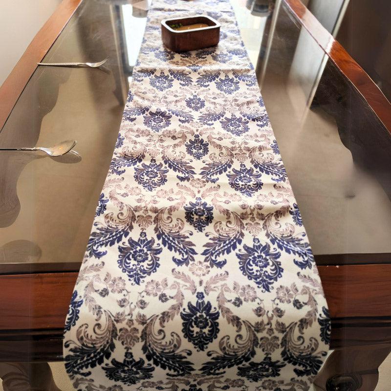 Yarley Flora Poly Canvas Table Runner media 3
