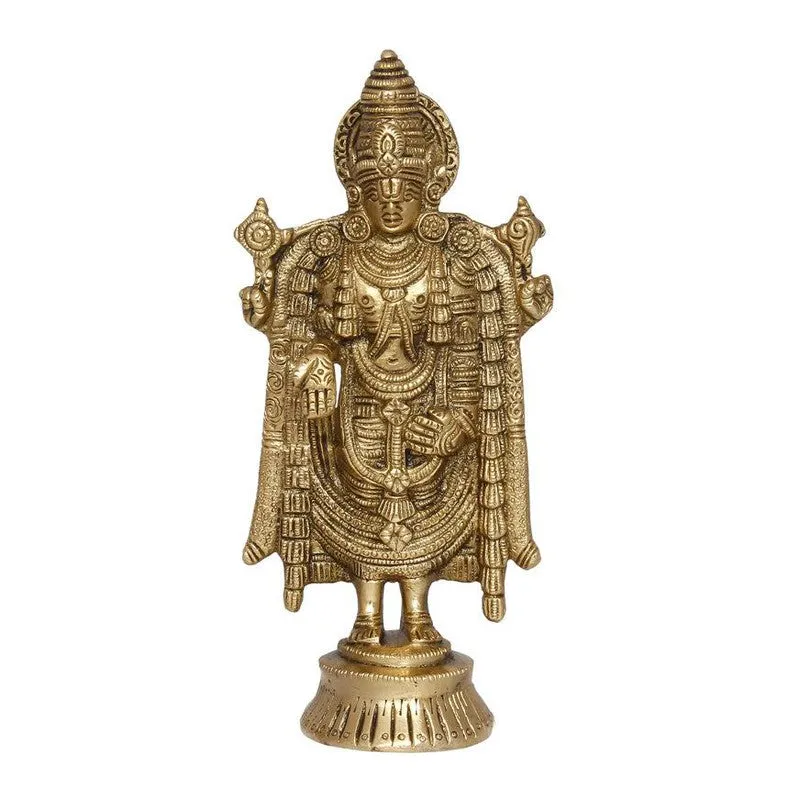 Shri Tirupati Balaji Brass Idol media 3