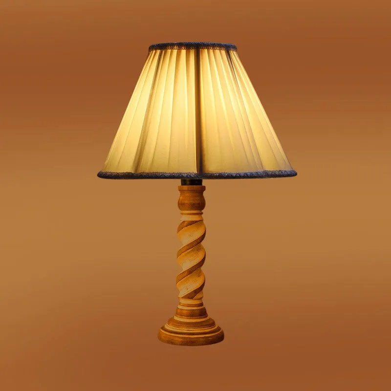 Modera Veno Wooden Table Lamp - Ivory media 7