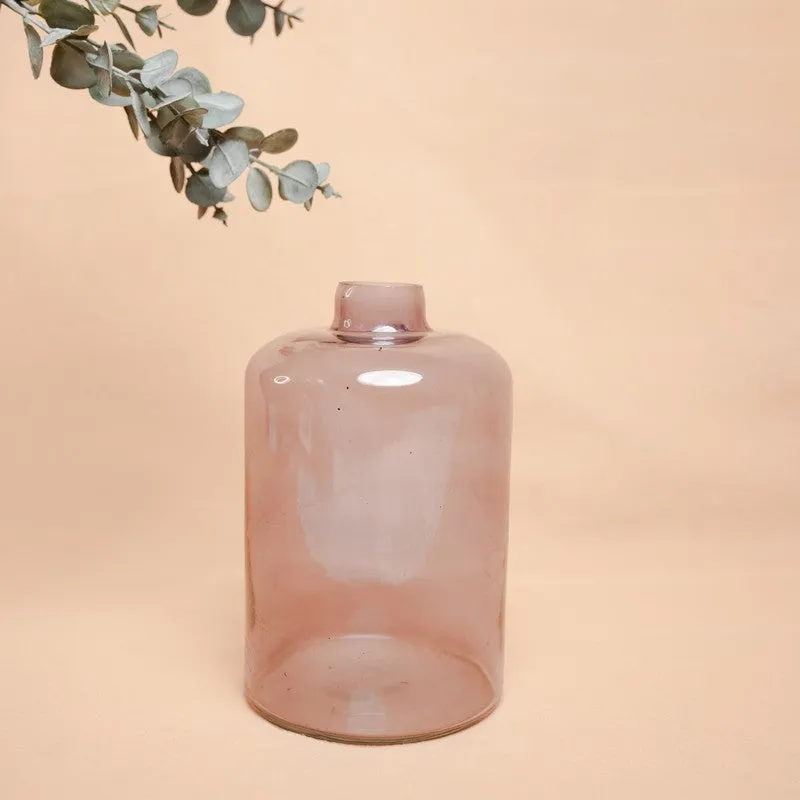 Pastel Bloom Glass Vase (Black) - Two Piece Set media 4