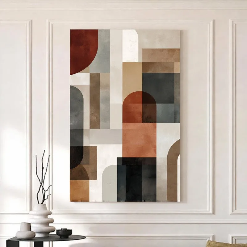 Grid Fusion Canvas Wall Art media 5