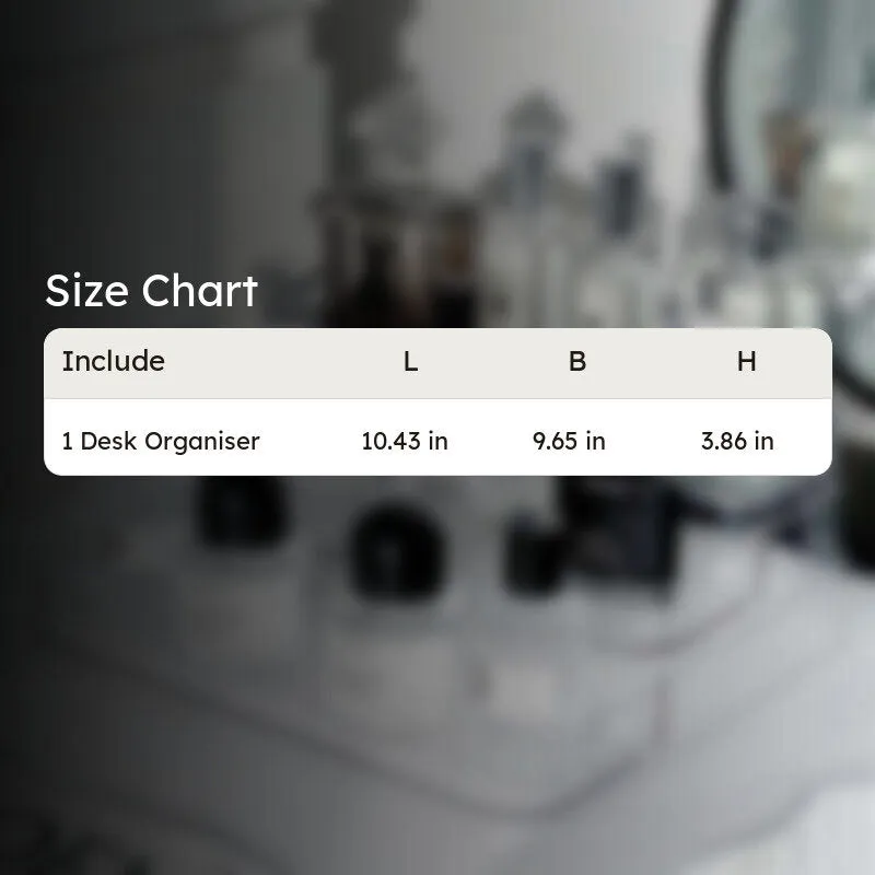 MonoVogue QuickStore Clear PET Desk Organiser media 12