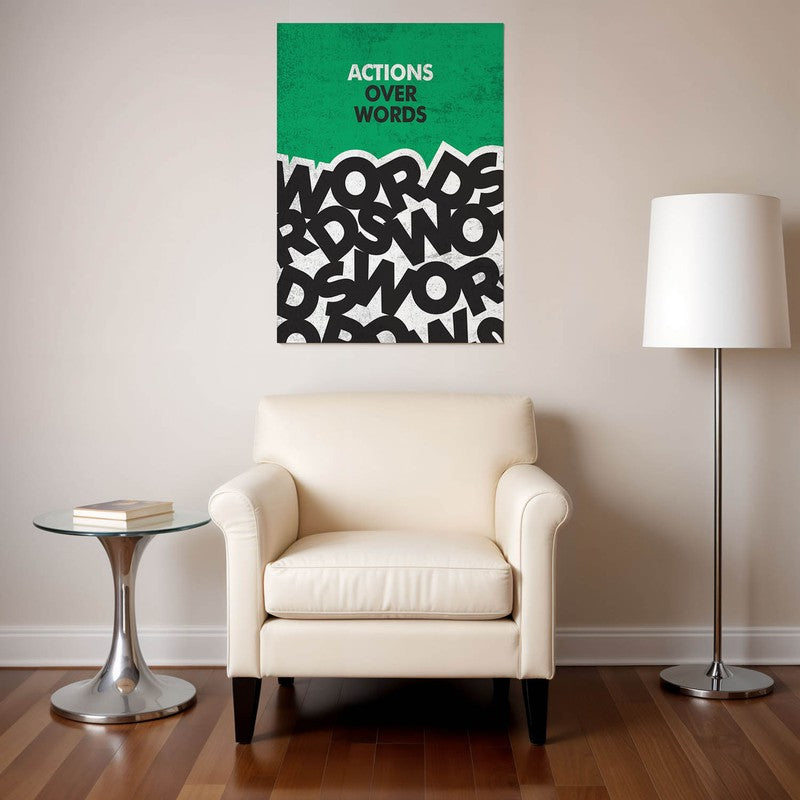 Bold Statements Wall Poster
