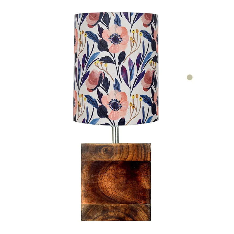 Oleda Flora Wooden Table Lamp - Multicolor media 3
