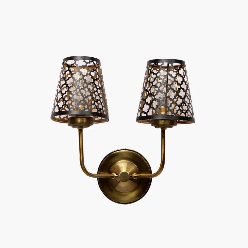 ShadowWeave Duo Metal Wall Lamp media 5