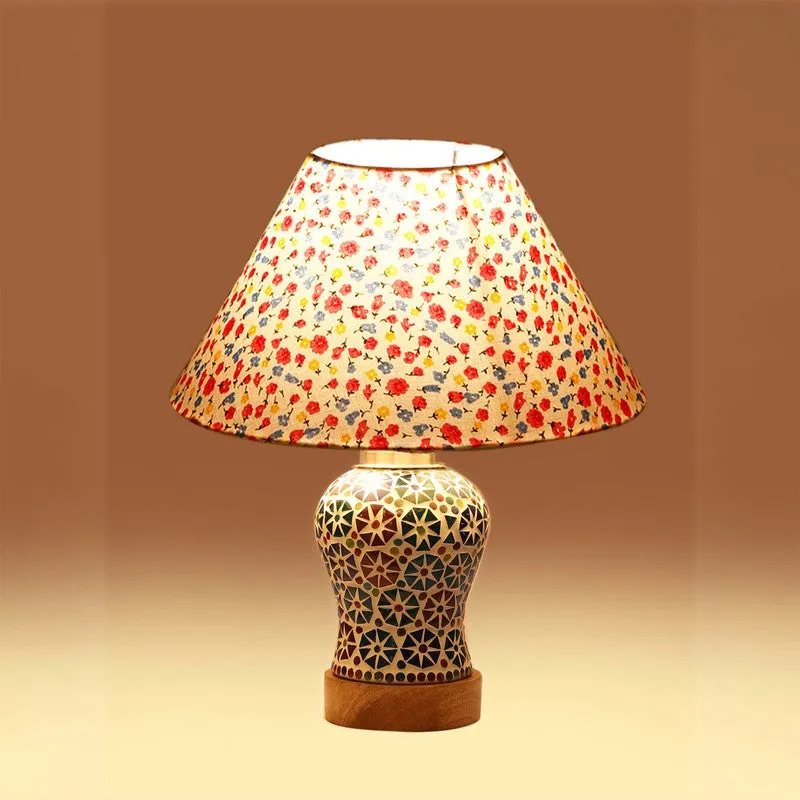 Astrona Fleura Arbor Wooden Table Lamp - Multicolor media 7
