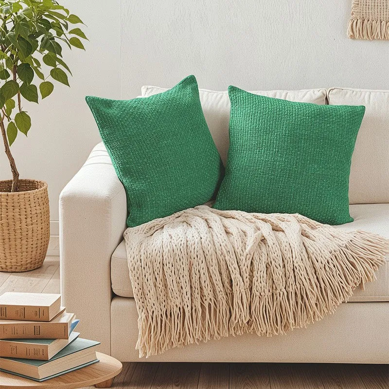Thessa Dream Cushion Cover (Green) - Set Of Two media 3