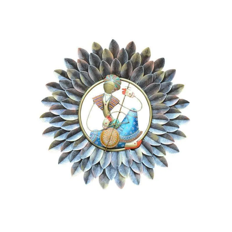 Musical Beauty Tribal Metal Wall Accent media 3