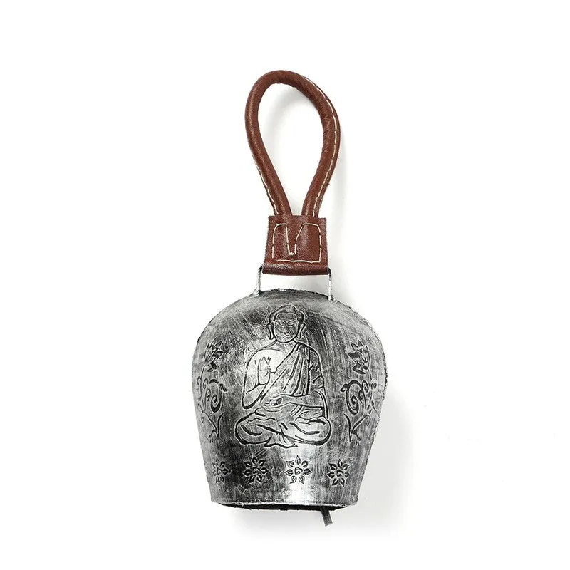 Bellique II Decorative Hanging Bell (Silver) media 3