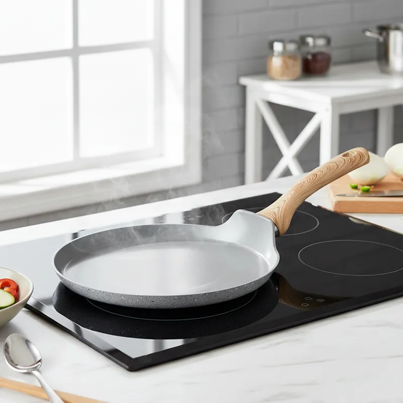 Bergner Ever Glide Induction Safe Non-Stick Dosa Tawa - 28 cm media 1