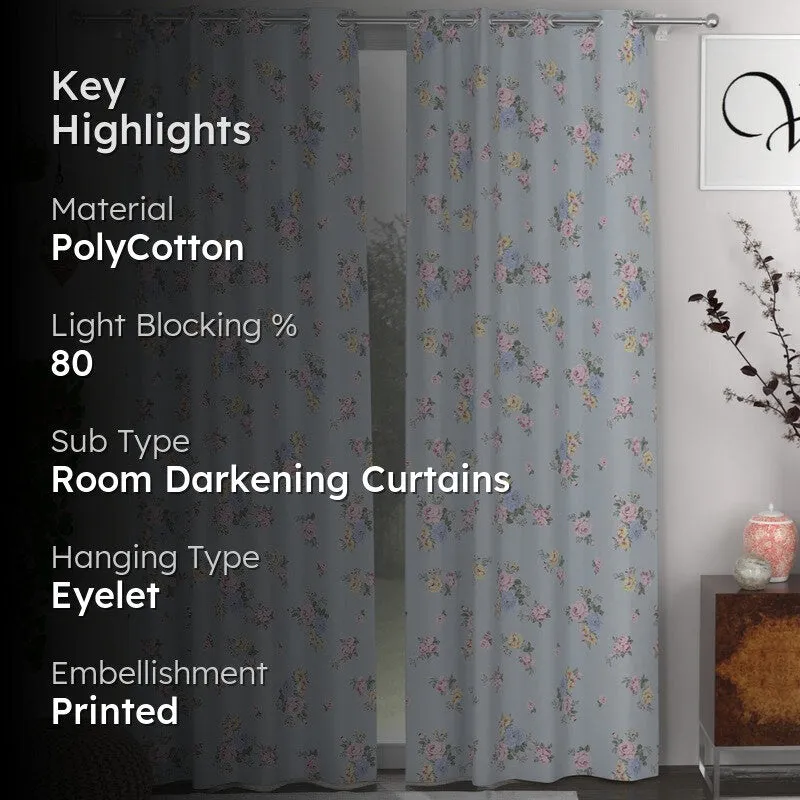 Blossom Drift Curtains - Set of Two media 2