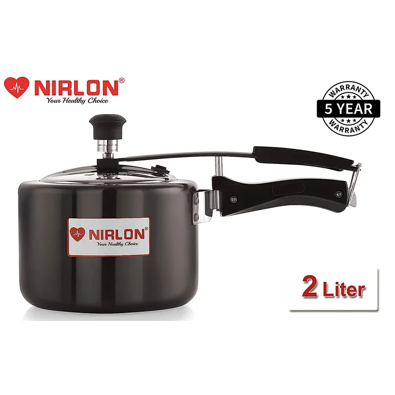 Nirlon Hard Anodized Pressure Cooker Inner Lid - 2000 ML/ 7 Inches media 1