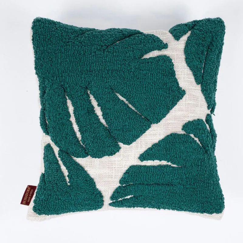 Monstera Tufted Cushion Cover Set - Set Of Two media 6