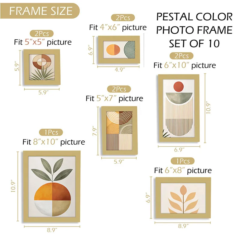 Momencia Photo Frame (Gold) - Set Of Ten media 9