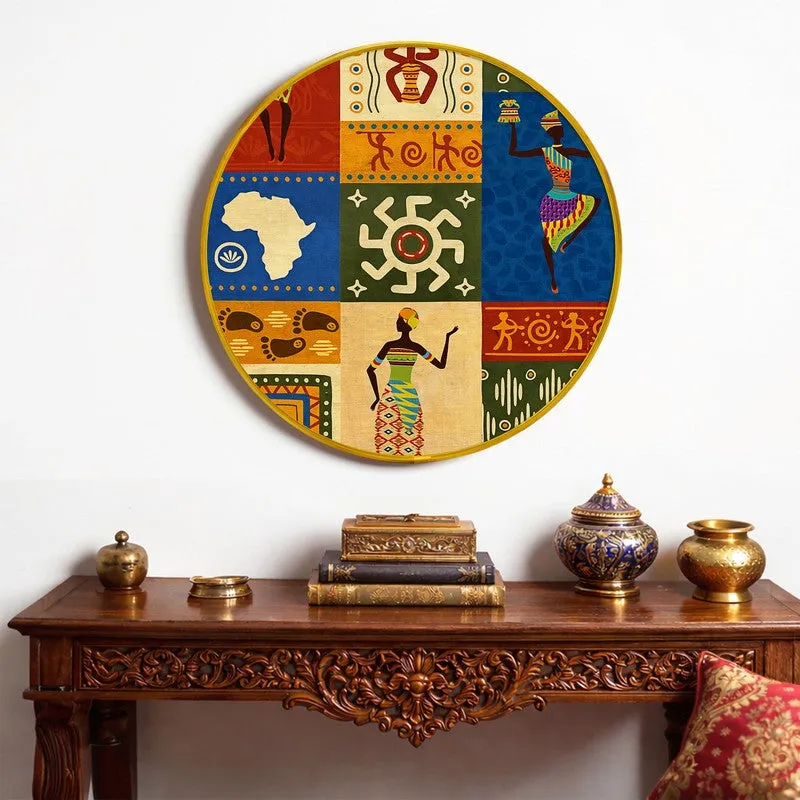 Tribal Motif Decorative Paper Wall Art media 5