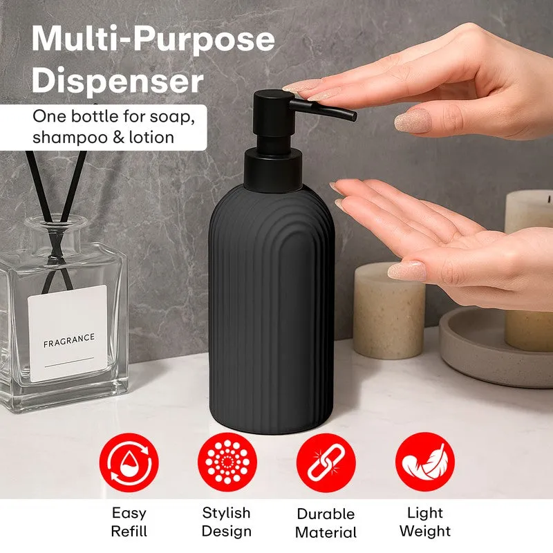 Rioware CalmCurve Liquid Soap Dispenser (300 ML) - Black media 8