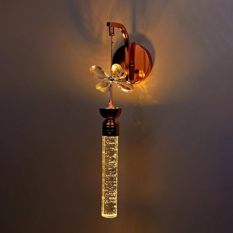 Flutter Aluminium And Glass Wall Lamp media 4