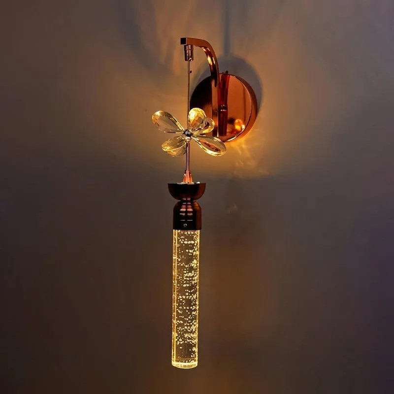 Flutter Aluminium And Glass Wall Lamp media 4