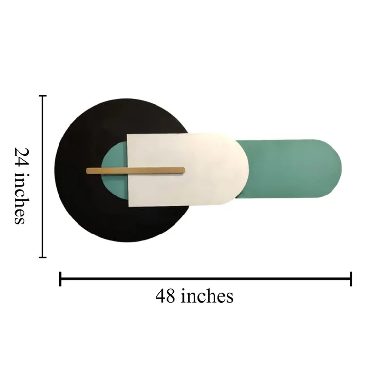 Noble Nucleus Modern Metal Wall Accent media 6