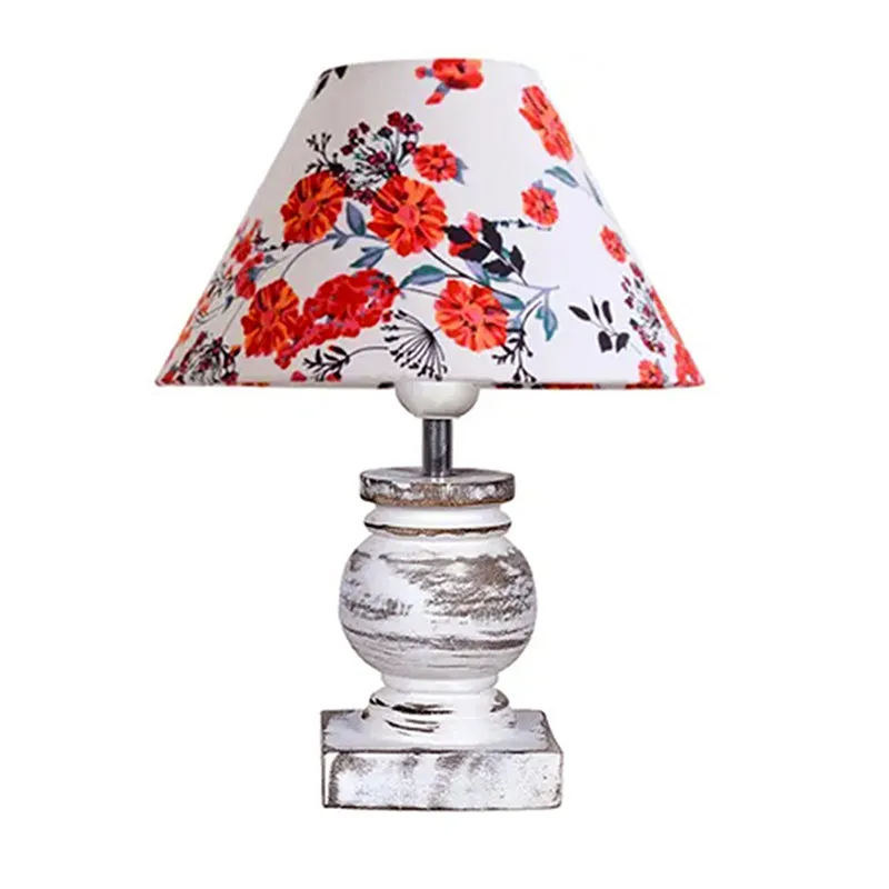 Aliora Nova Fleura Wooden Table Lamp - Multicolor media 3
