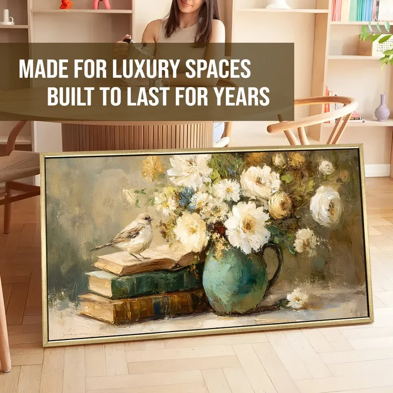 Heirloom Canvas Wall Painting With Frame media 5