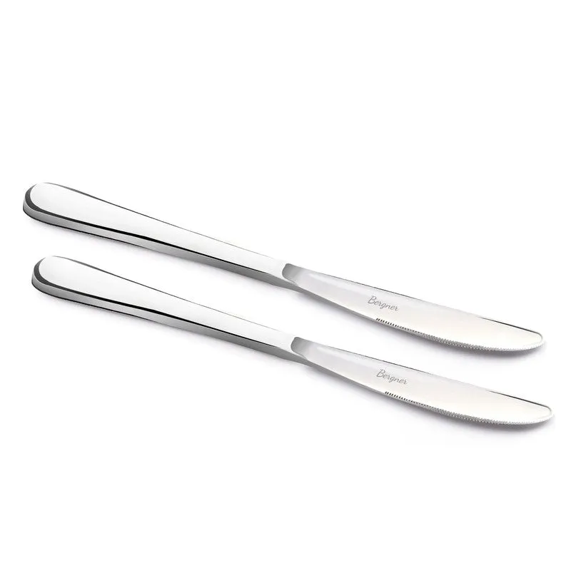 Baguette Stainless Steel Knife Set - Set of Two media 3
