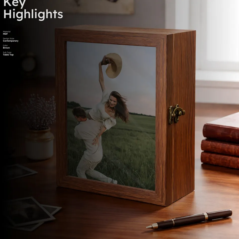 ClassicForm MDF Shadow Box - Brown media 2