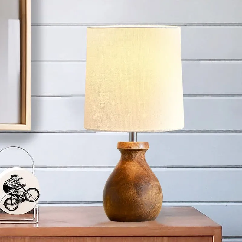 CleanEdge Wooden Table Lamp media 6