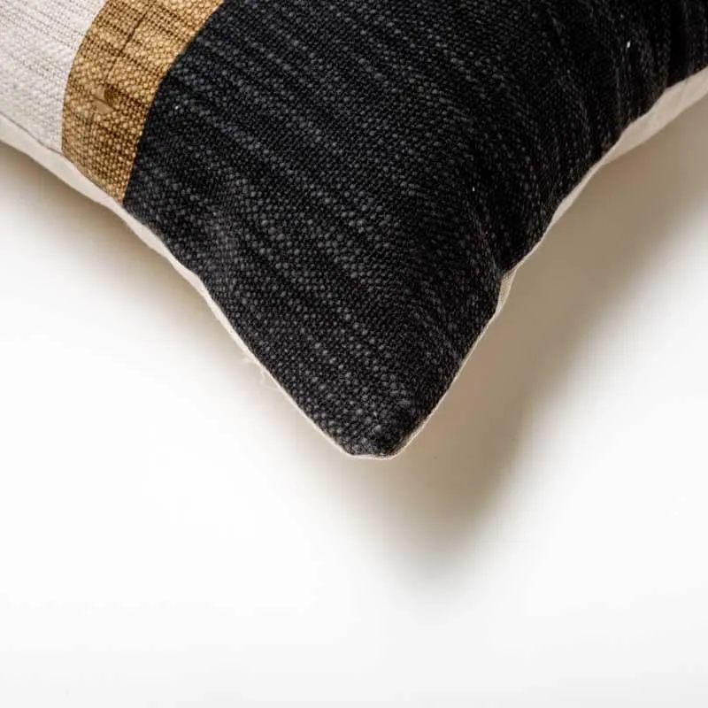 Evaraa Cushion Cover (Black) - Set Of Two media 4