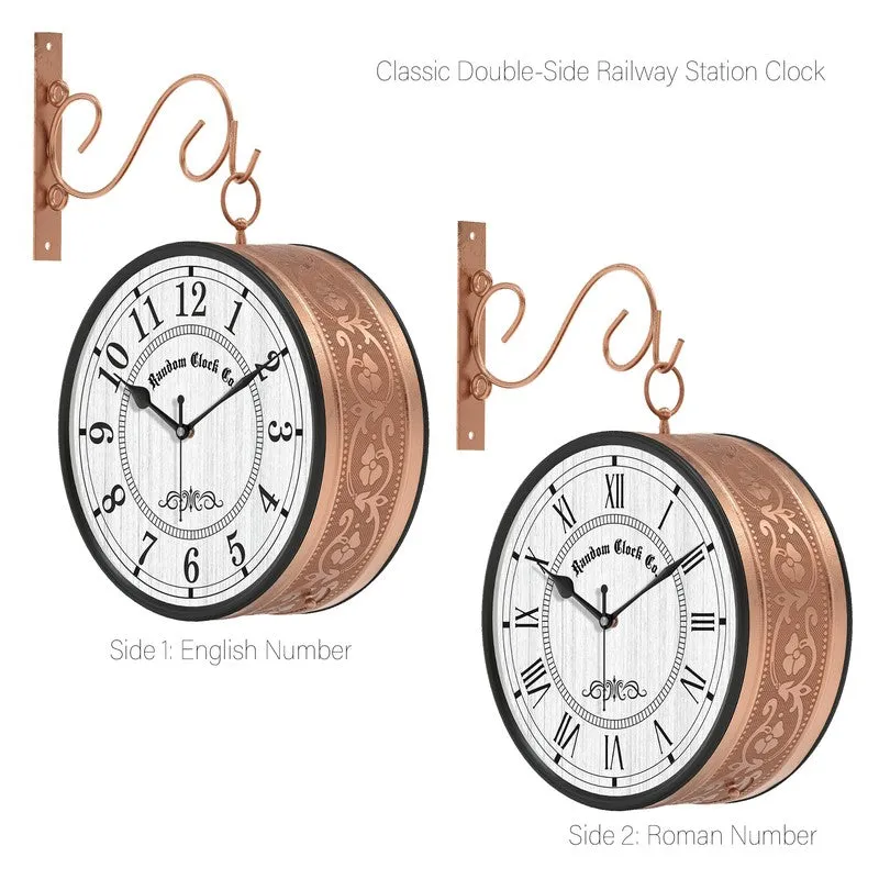 Northvale Double Sided Wall Clock media 4