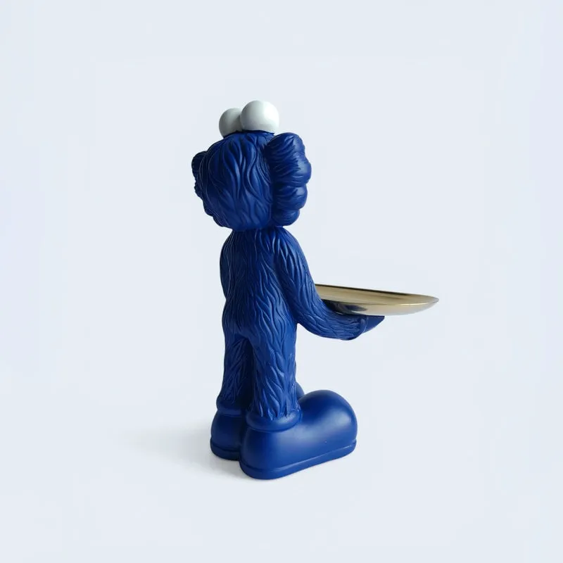 Blue Monster Metal Accent Tray - 5