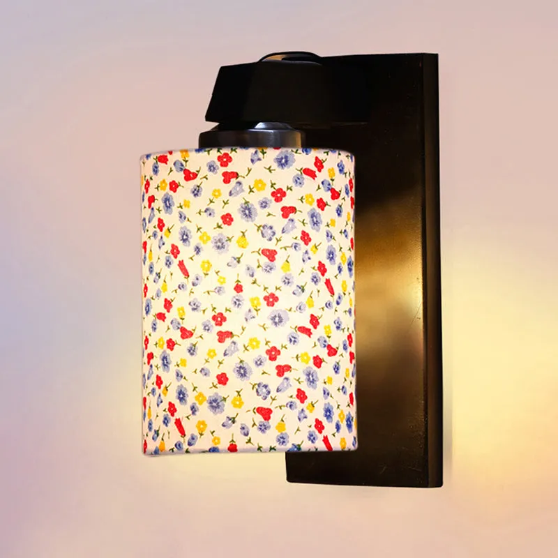 Eyrie Tiny Fleur Wooden Wall Lamp media 4