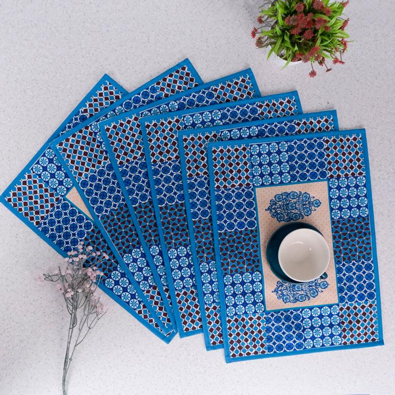 Indigo Imal Placemat - Set Of Six