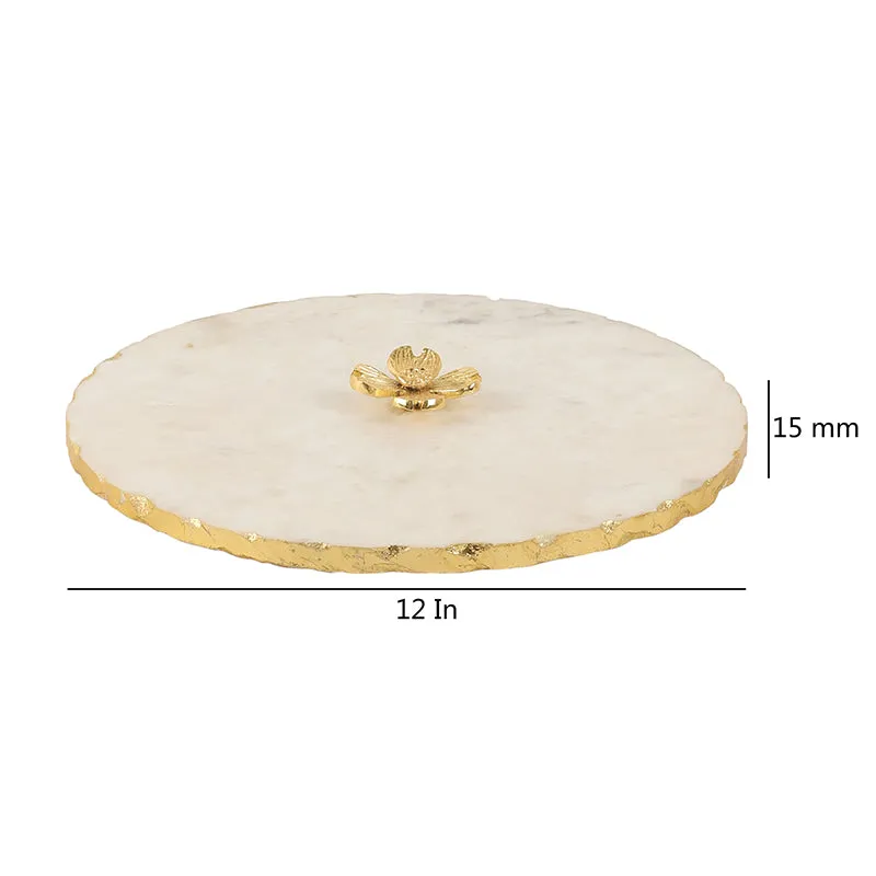 Scotia Marble Platter - White media 6