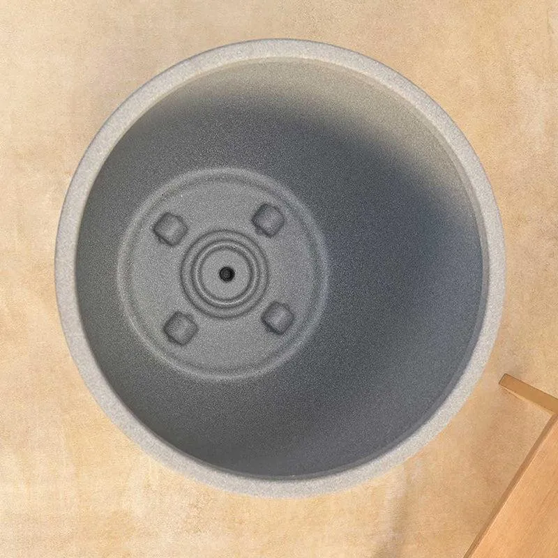 Ugaoo Orbridge Plastic Planter - Grey media 5
