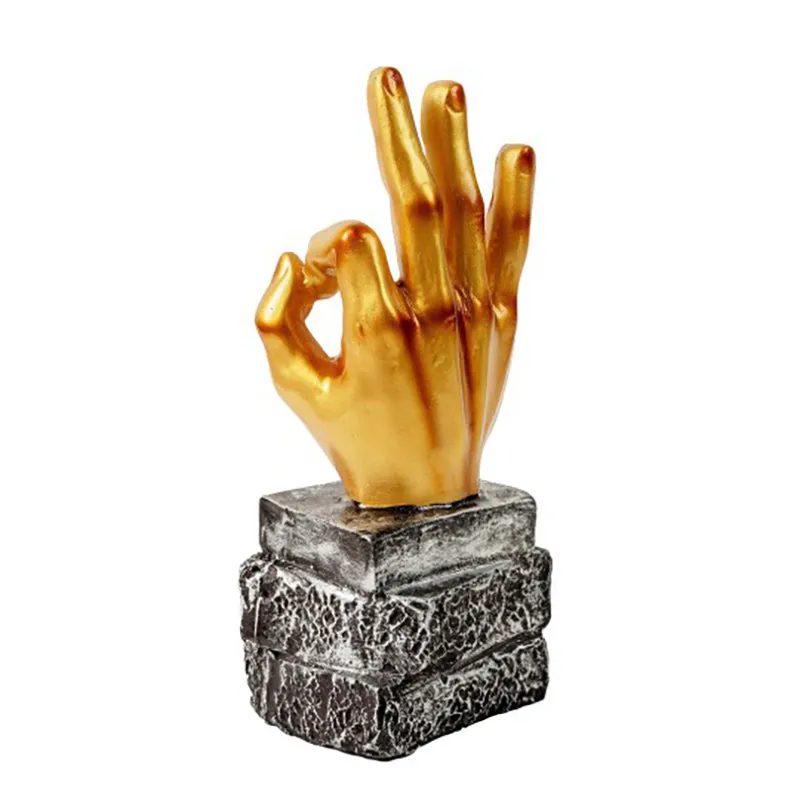 Ok Sign Resin Showpiece media 4