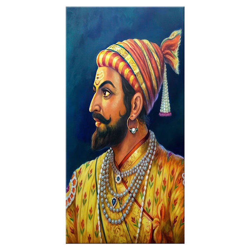 Indian Rajput Maharaja Wall Painting media 4
