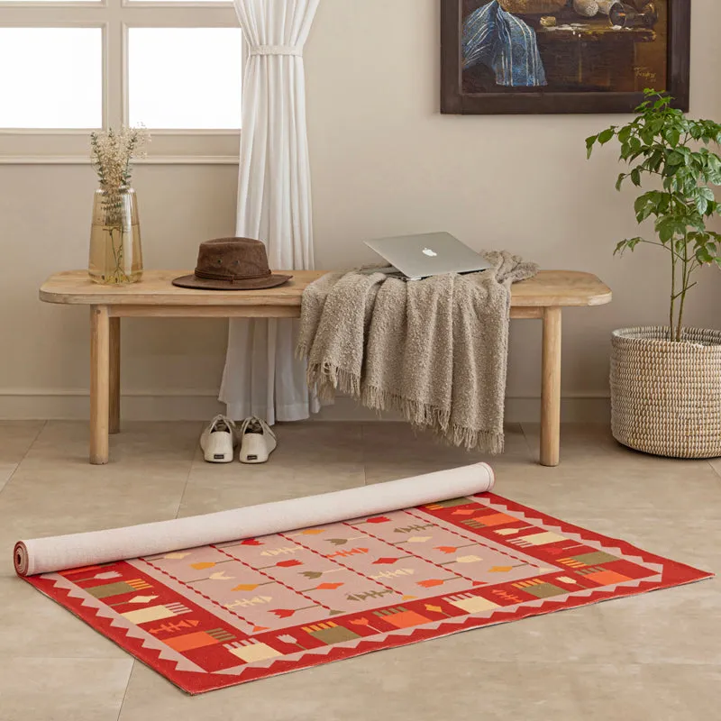 Kora Handwoven Cotton Rug media 5