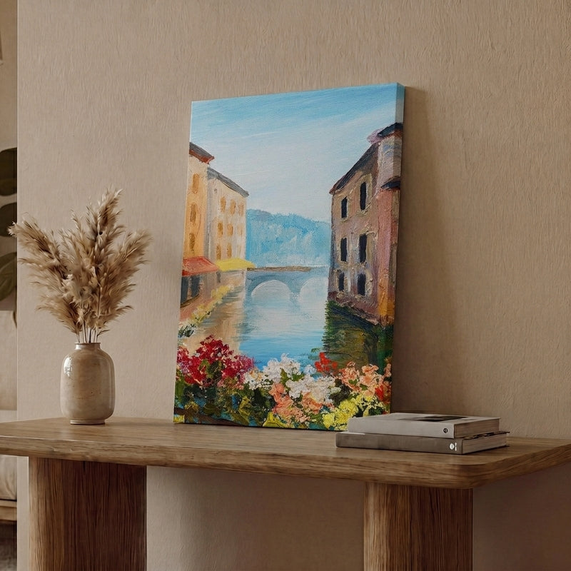 Day In Venice Canvas Wall Painting