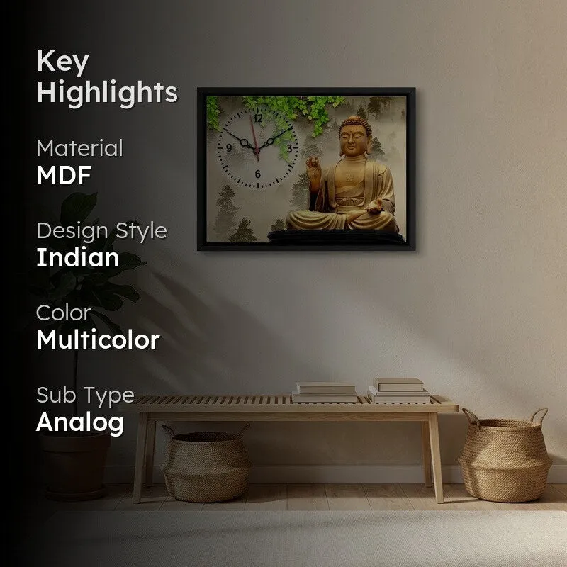 Budvara MDF Wall Clock media 2
