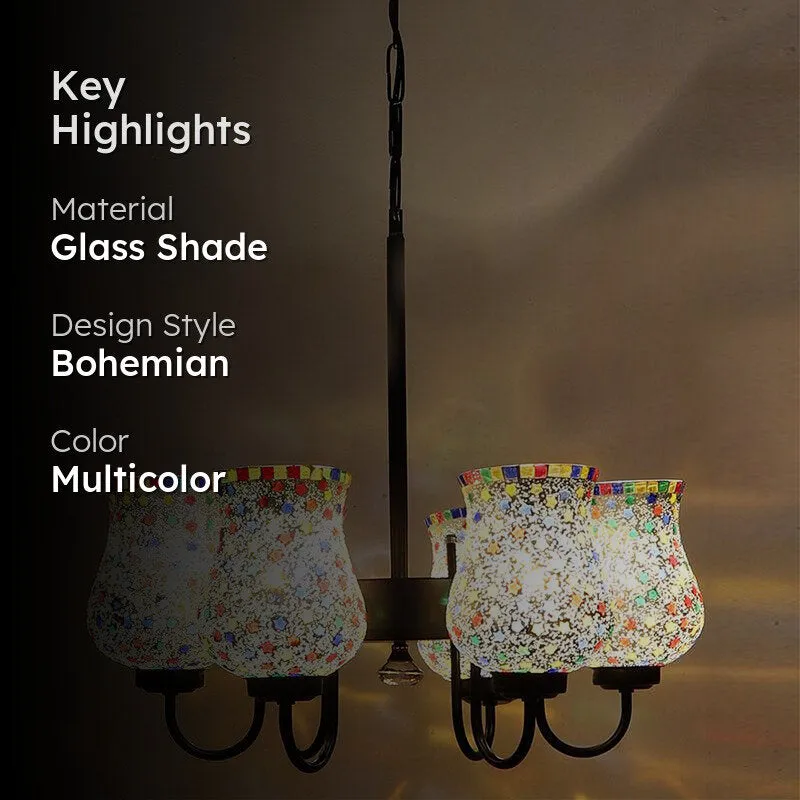 Ekta Viya Mosaic Ceiling Lamp media 2