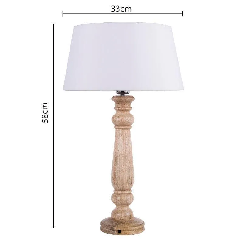 Blissful Beam Fabric Table Lamp media 6