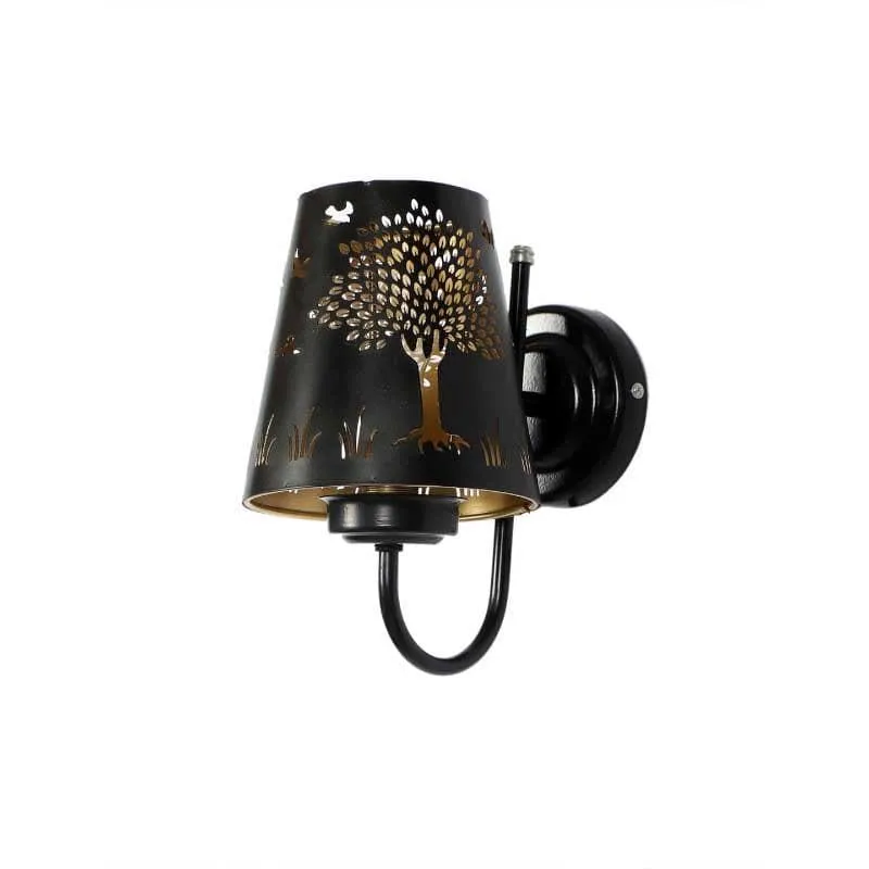 Bageecha Etched Metal Wall Lamp media 6