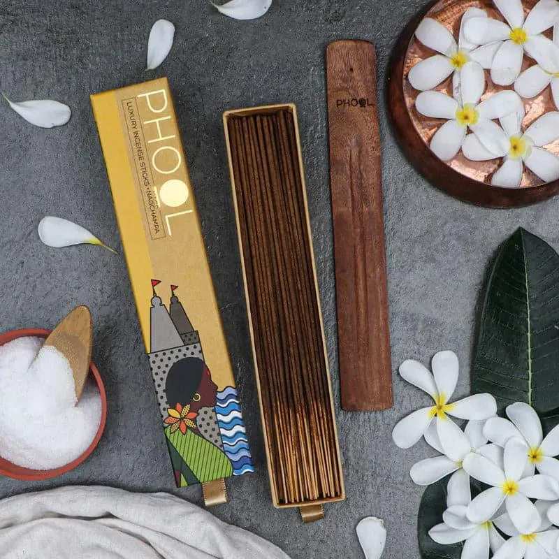 Phool Natural Incense Sticks (Nagchampa) - Set Of Forty media 1