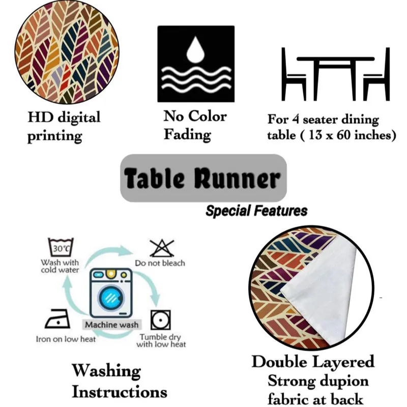Hollis Poly Canvas Table Runner media 7
