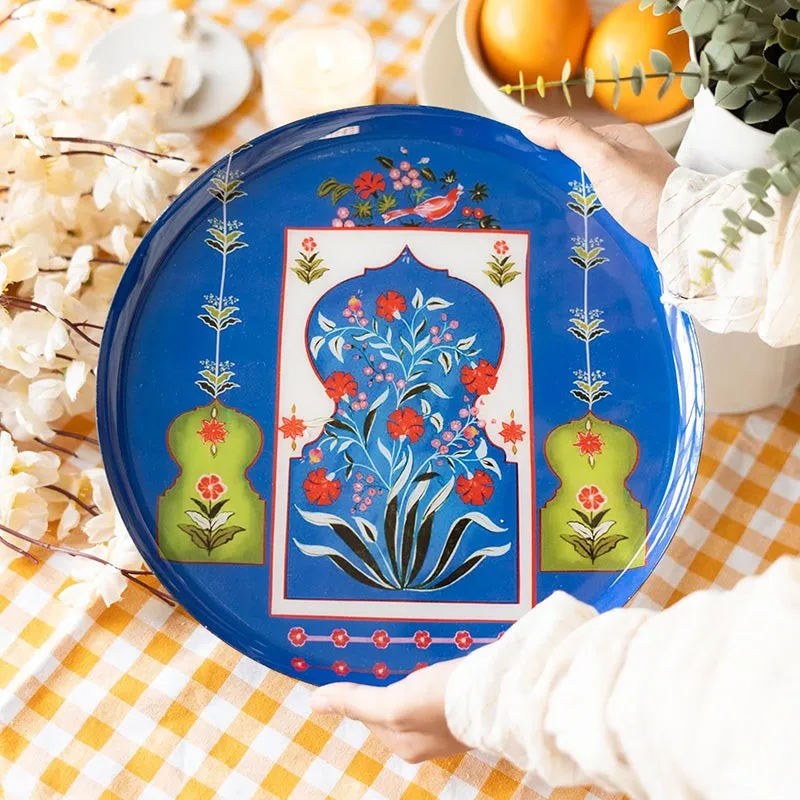 Jaipuri Charm Wall Plate - Set Of Five media 5