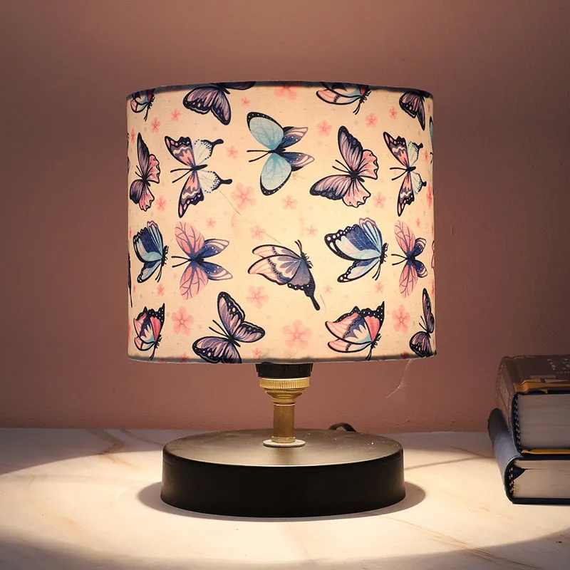 Petulada Loop Printed Iron Table Lamp - Multicolor media 1