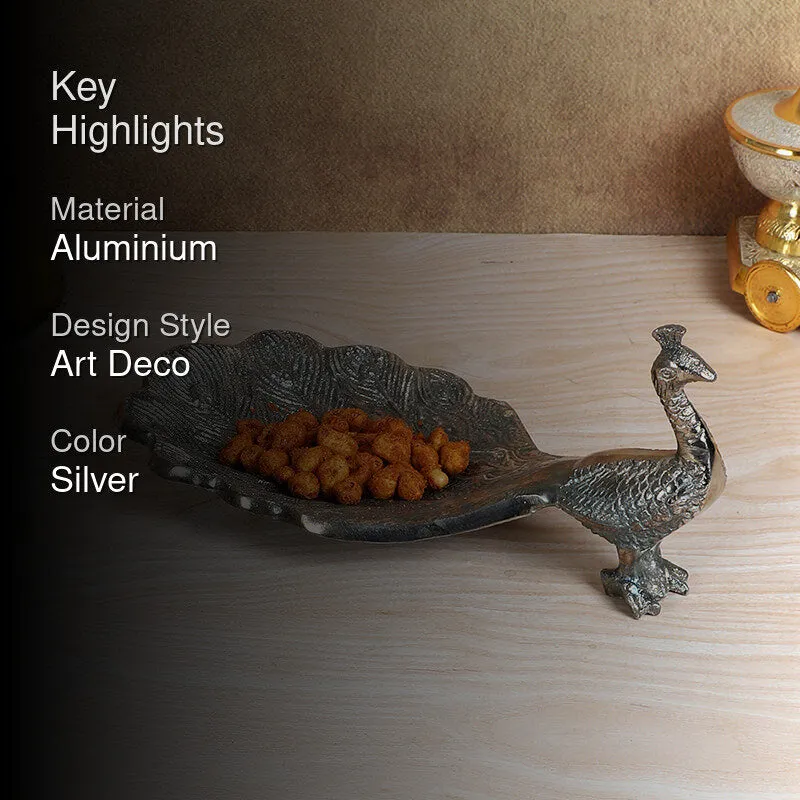 Ccile Aluminum Platter - Silver media 2