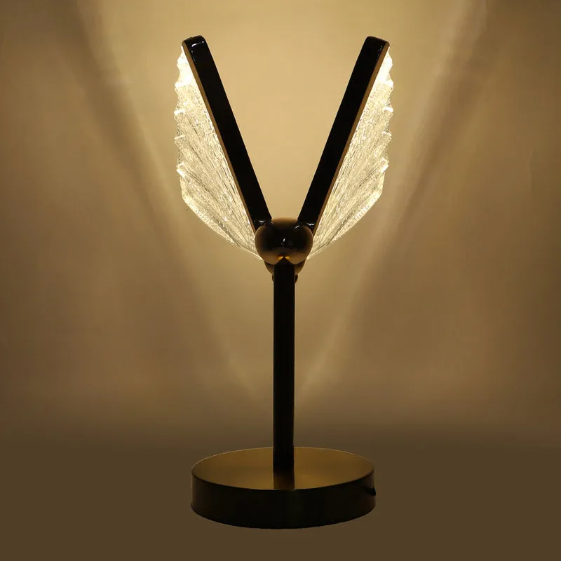Titly Iron Table Lamp - Gold,Transparent media 7
